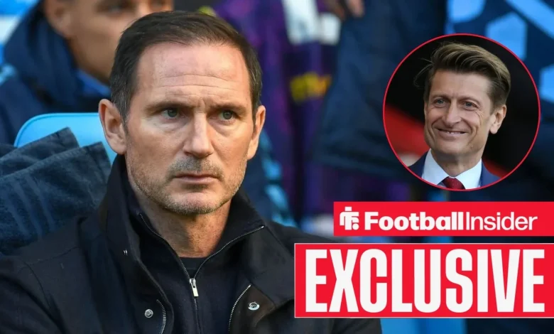 Frank Lampard to snub Crystal Palace move as Steve Parish ‘explores’ deal