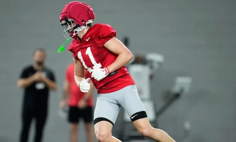 Freshman Wide Receiver Brock Boyd Joins Elite and Rare Company By Losing Black Stripe in March