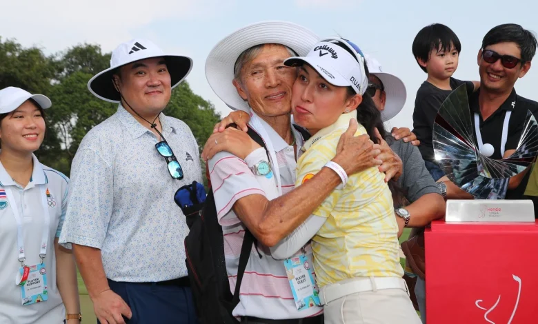 Fueled by family (and matcha), Jeeno Thitikul eyes first major at Chevron Championship
