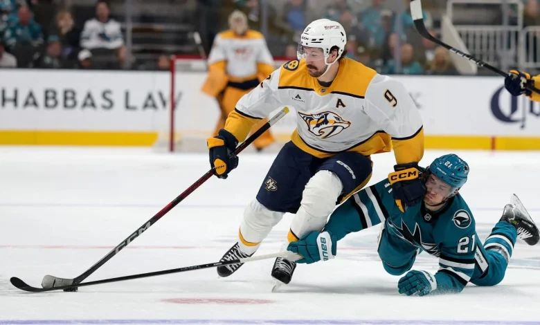 GAME DAY: Preds at Sharks, April 4