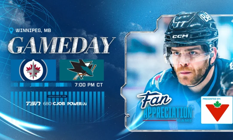 GAMEDAY: Sharks at Jets