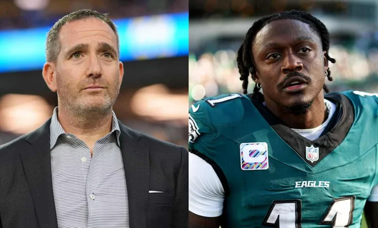 GM Howie Roseman maintains 'A.J. Brown's an Eagle' after recent WR additions