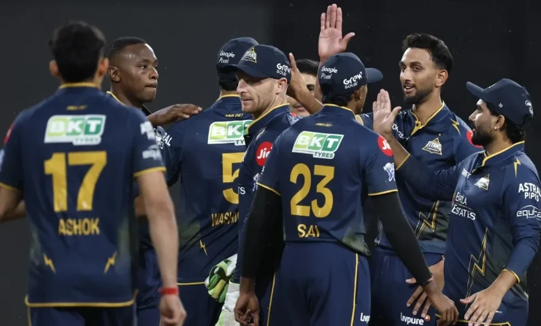 GT vs KKR Cricket Scorecard, 25th Match at Ahmedabad, April 17, 2026