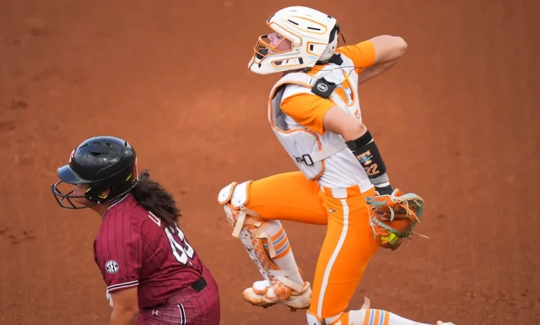 Game 3 for Tennessee softball vs South Carolina moved to ESPN, game time changed