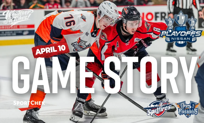 Game Story - Windsor vs. Flint Game 1 Round 2 - Windsor Spitfires