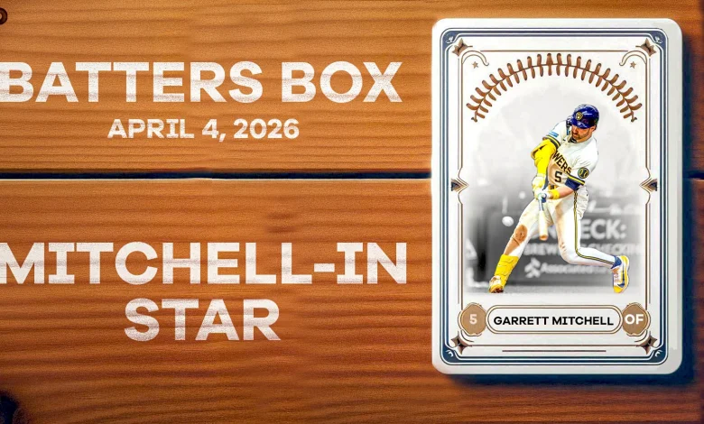 Garrett Mitchell Collects Six RBI - Fantasy Hitting Recap 4/4/