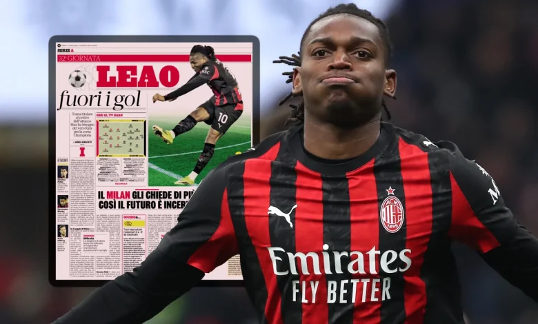 GdS: ‘Out for goals’ – Allegri puts Leao at centre of new-look attack with Milan future at stake