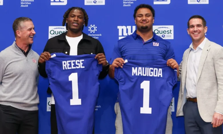 Giants draft grades 2026: Fans love Arvell Reese, Francis Mauigoa picks