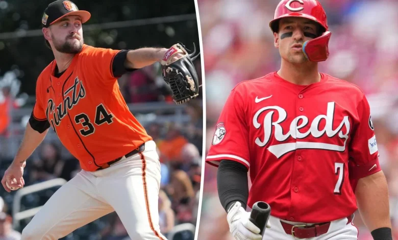 Giants plunk Reds hitter Spencer Steer after profanity-laced rant