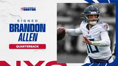 Giants sign quarterback Brandon Allen