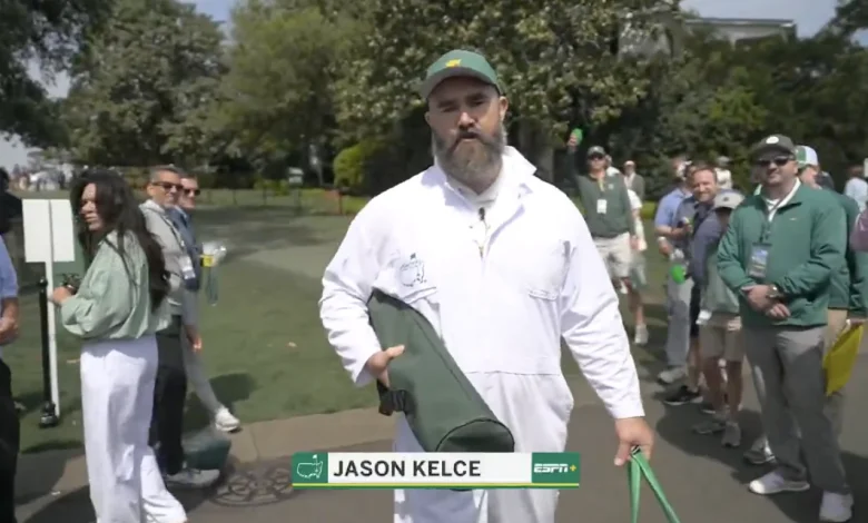 Golf fans did not enjoy Jason Kelce on the Masters Par 3 broadcast