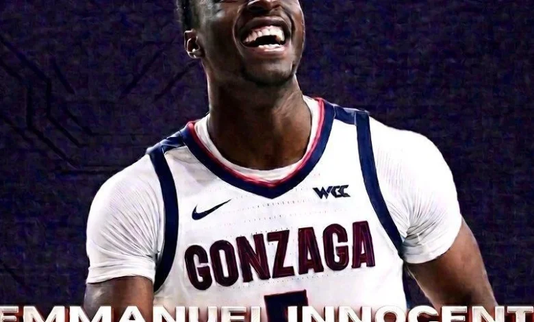 Gonzaga's Emmanuel Innocenti plans to enter transfer portal