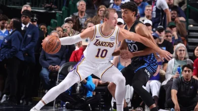 Grades for LeBron James, Rui Hachimura, in Lakers loss vs. Mavericks