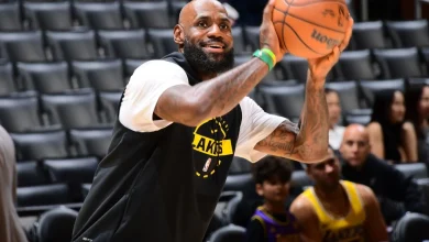Grades for LeBron James, Rui Hachimura in Lakers win vs. Jazz