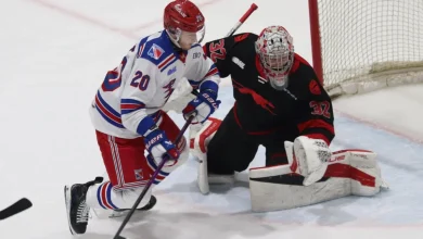 Greyhounds erupt for four-goal third period to stay alive