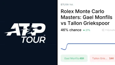 Griekspoor vs. Monfils Odds & Predictions (Apr. 5, 2026)