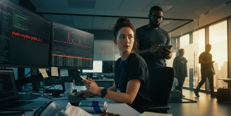 Hackers slipped a trojan into the code library behind most of the internet. Your team is probably affected