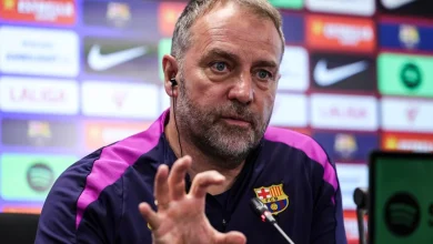 Hansi Flick sends message to Barcelona players about Atlético Madrid pitch before crunch La Liga clash