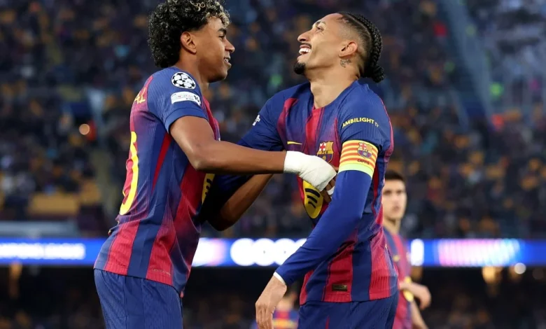 Hansi Flick told Barcelona’s system ‘depends too heavily on Lamine Yamal and Raphinha’