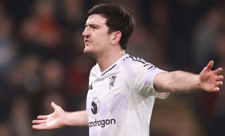 Harry Maguire: Man Utd defender suspended for trip to Chelsea as additional one-game ban issued for improper conduct