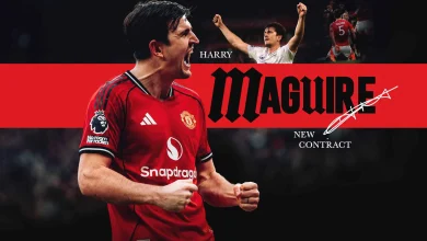 Harry Maguire signs new contract with Man Utd