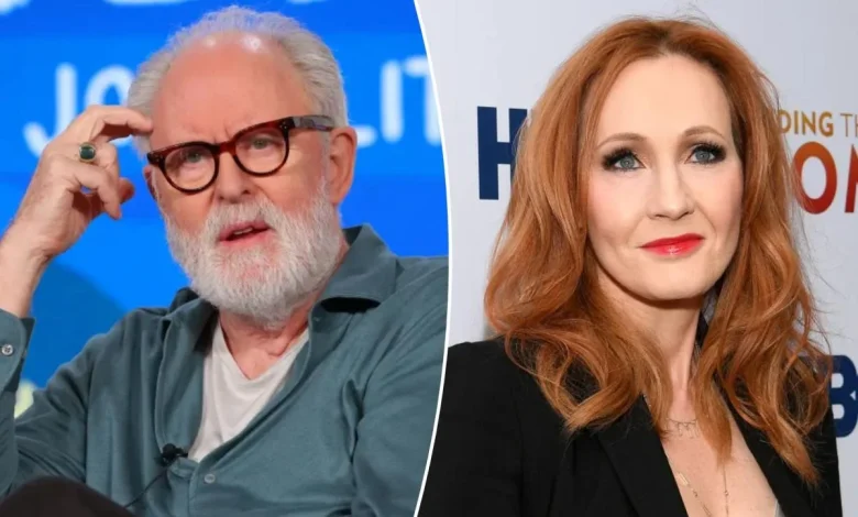 'Harry Potter' actor John Lithgow says JK Rowling’s trans views have been 'twisted and misrepresented'