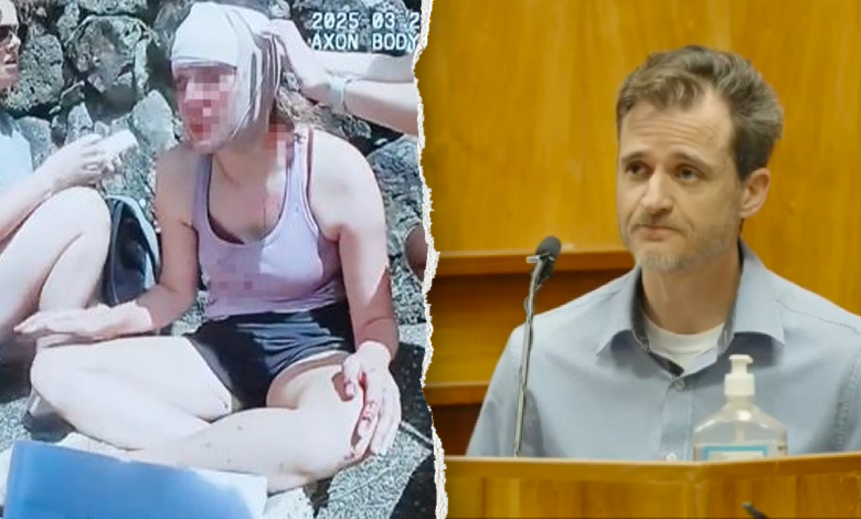 Hawaii doctor learns fate after prosecutors say jealousy drove him to attack wife on cliffside hike