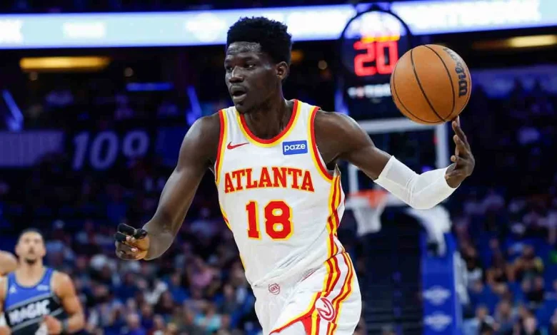 Hawks' Mouhamed Gueye returns vs. Knicks after injuring hip