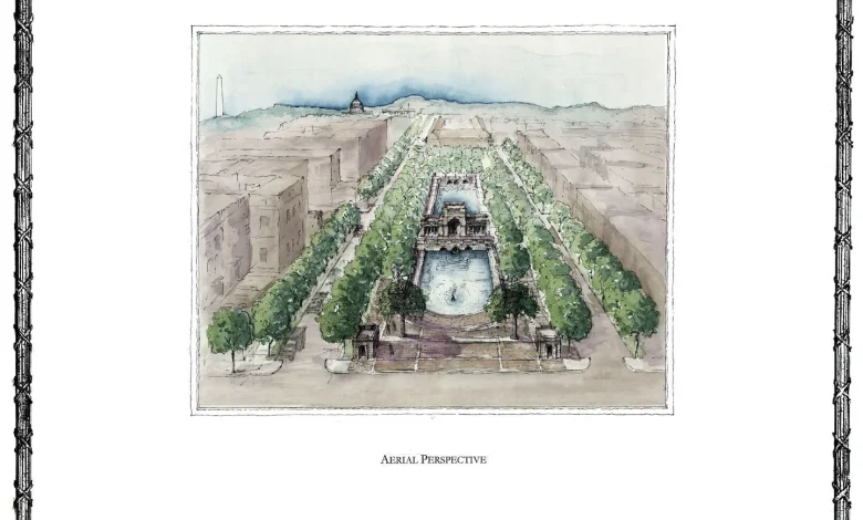 He spent years wanting an arch in D.C. Trump could make it real.