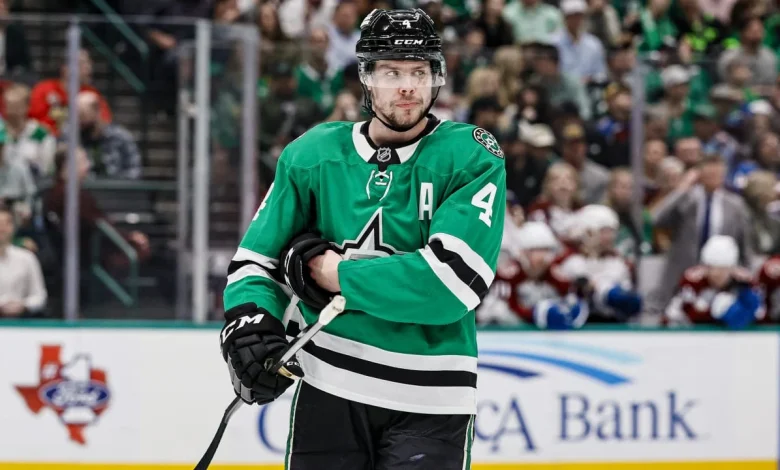 Heiskanen's status still to be determined for Stars in Game 1