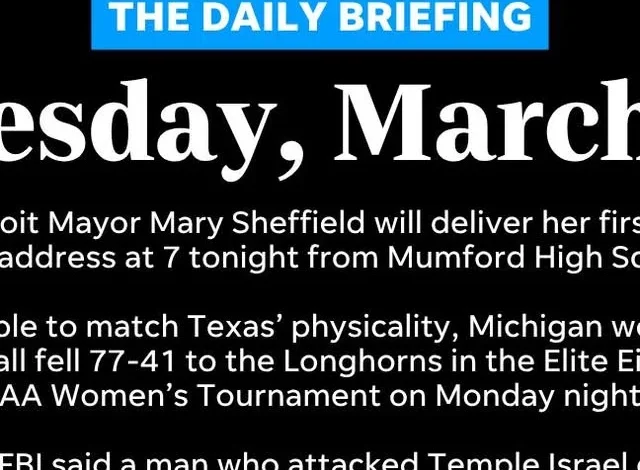 Hello, today is Tuesday and it's the last day of March. Start your day with the morning's top news in Detroit and Michigan. Check the link in our bio for more. #detroit #michigan #headlines #dailybriefing #newsletter #newsletters #news #newstoday