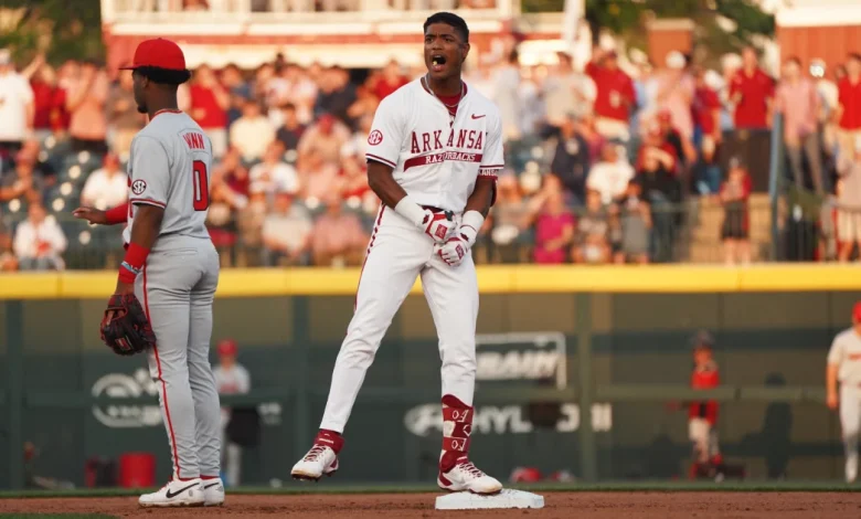 Hogs Down Bulldogs in Series Opener