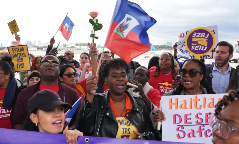 House passes bill extending protections for Haitians in U.S. : NPR