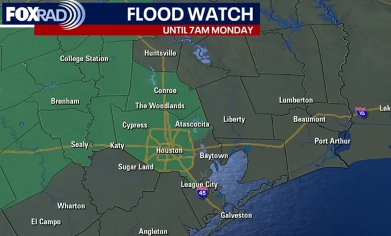 Houston weather: Isolated storm chances for Sunday