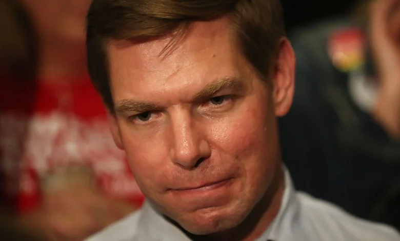 How Eric Swalwell rose to the top of Democratic politics as rumors followed him