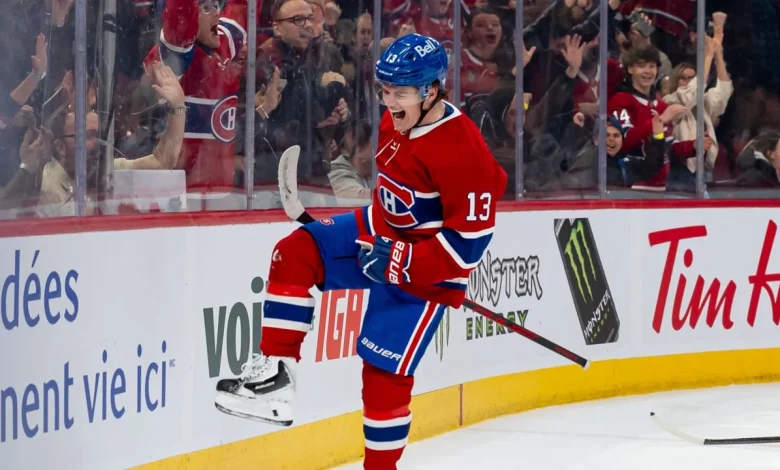 Hughes 'super happy' to see Caufield on cusp of 50th goal