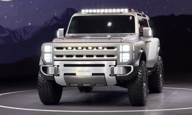 Hyundai Boulder Concept Is An Awesome Body-On-Frame SUV Designed For America