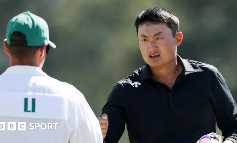 'I was living in the toilet' - sick Li moves into Masters contention