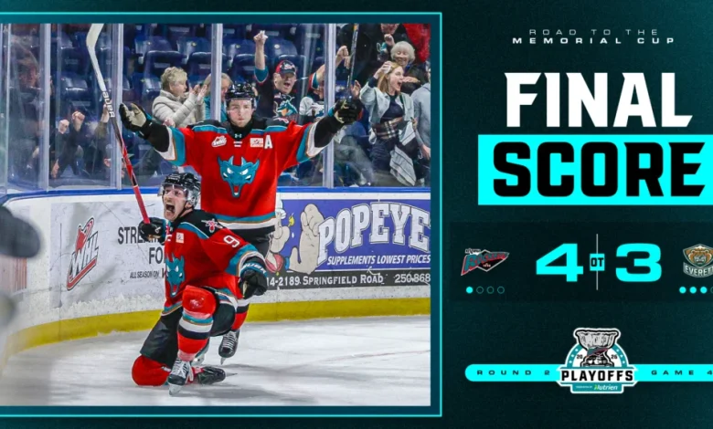 ISight Optometry Game Recap: Rockets Erase 3 Goal Deficit to Survive another Game