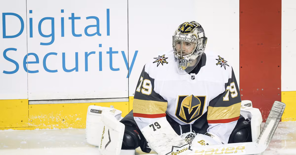 Ice Chips: Golden Knights’ Hart to start tonight vs. Flames