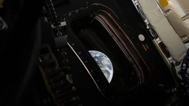 In pictures: Artemis II crew witness 'Earthset' and a solar eclipse