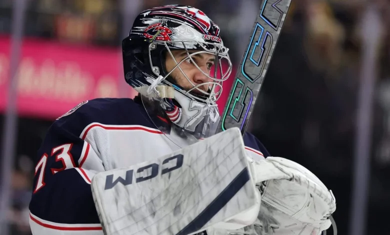 In turbulent Blue Jackets season, Jet Greaves provides big saves and calm vibes