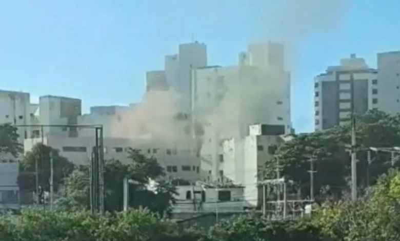 Incêndio em apartamento deixa um ferido no Costa Azul, em Salvador
