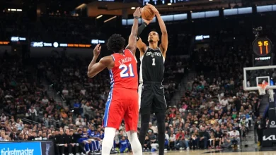 Instant observations: Joel Embiid dominates, but Sixers squander opportunity after Victor Wembanyama goes down