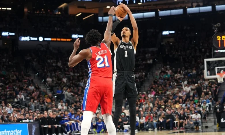 Instant observations: Joel Embiid dominates, but Sixers squander opportunity after Victor Wembanyama goes down