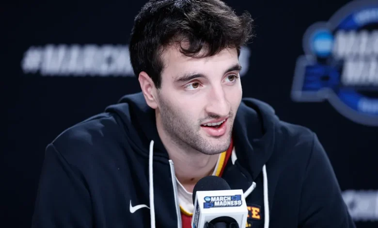 Iowa State junior Milan Momcilovic declares for NBA Draft, enters transfer portal