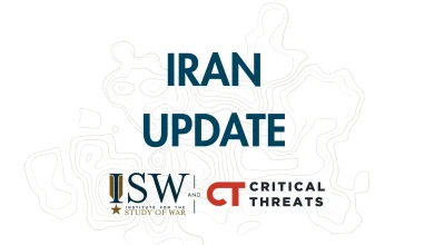 Iran Update Special Report, March 31, 2026