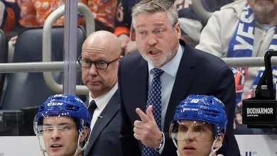 Islanders fire Patrick Roy with four games left in the season, name Peter DeBoer new coach