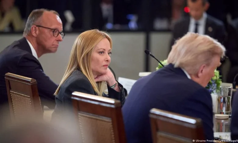 Italy's Meloni breaks with Trump over war in Iran, pope