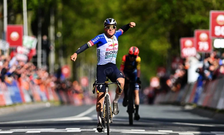 'It’s in the top eight victories in my career' - Remco Evenepoel sprints to maiden Amstel Gold Race win